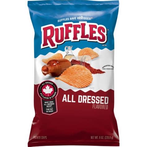 Ruffles® All Dressed Flavored Potato Chips, 8 oz - Kroger