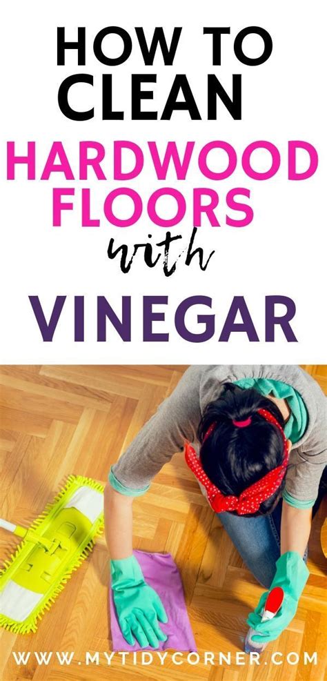 Cleaning hardwood floors with vinegar doesn't have to be difficult. Here are simple cleaning ...