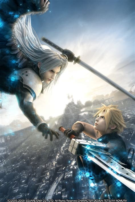 Cloud vs Sephiroth Wallpaper - WallpaperSafari