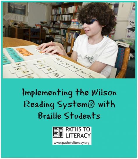 Implementing the Wilson Reading System with Braille Students | Wilson reading system, Wilson ...