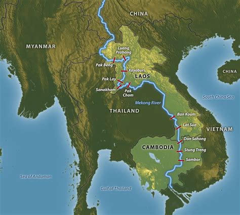 Lancang-Mekong River Plan May "Shift" Thailand-Laos Border