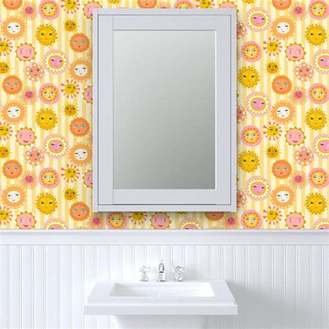 Sunny Days Wallpaper Everyday Sunshine by Miraparadies - Etsy