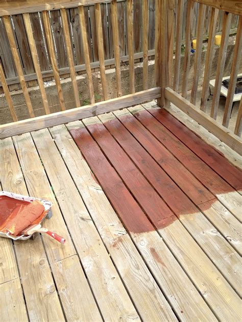 Redwood stain Staining the Deck – Eclectically Grey | Staining deck, Deck, Exterior doors