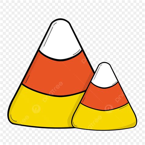 Cute Candy Corn Clipart Hd PNG, Candy Corn Clipart, Corn Candy, Candy, Candy Corn PNG Image For ...