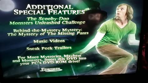 Scooby Doo 2 monsters unleashed (2004) DVD menu - YouTube