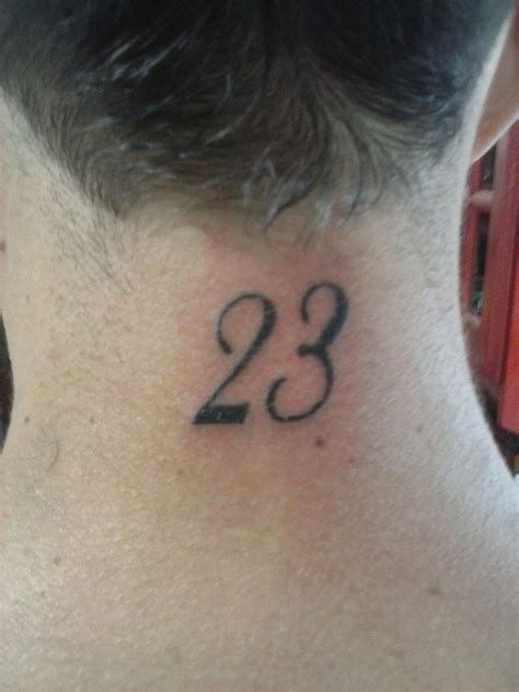 Numero 23 | Tatuaggi