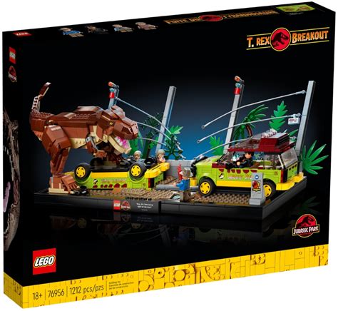 18+ LEGO Jurassic Park 76956 T. Rex Breakout April 2022 Set Price ...