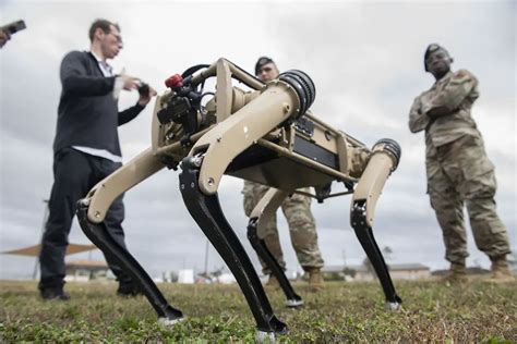 Robot Dogs to Patrol Tyndall Air Force Base Soon