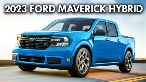 2023 Ford Maverick Hybrid Specs and Features - YouTube