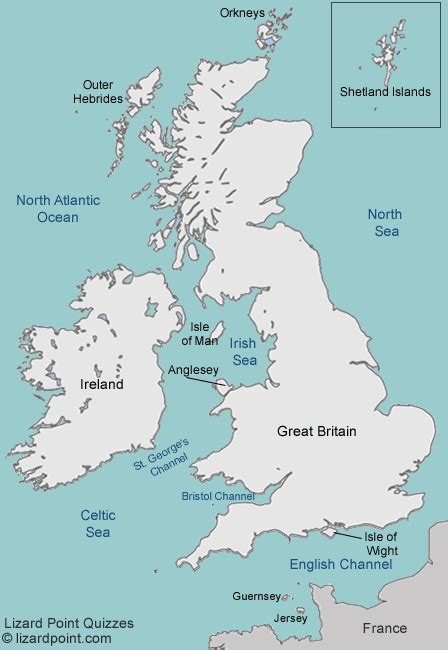 Test your geography knowledge - British Isles: islands | Lizard Point Quizzes