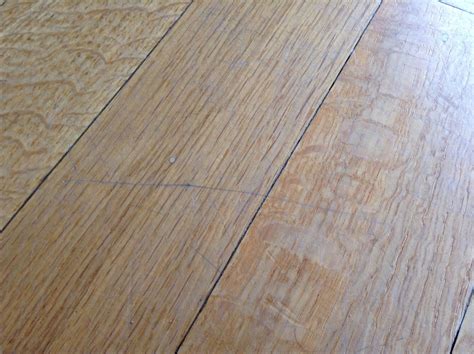 Fix localized wooden parquet floor scratches - Home Improvement Stack Exchange