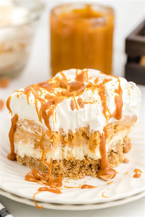 No Bake Butterscotch Delight Dessert | The Best Blog Recipes