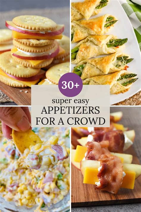 30+ Super Easy Appetizers for a Crowd - Adventures of Mel