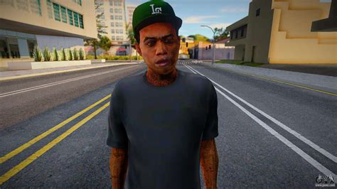 GTA V Lamar Davis for GTA San Andreas