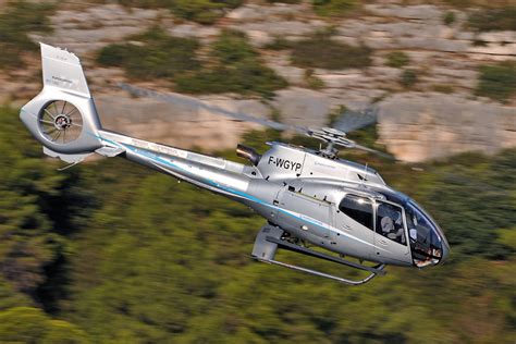 Eurocopter introduces its EC130 T2 and EC145 T2 helicopters to the UK with demonstration flights ...