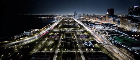 Millennium Park (Night) Chicago : Planck Studios Chicago Prints, Photos and Photography