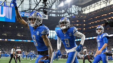 Jared Goff throws 2 TD passes, Lions advance to NFC title game with 31-23 win over Buccaneers