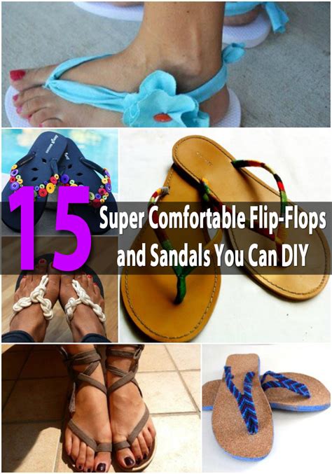 15 Super Comfortable Flip-Flops and Sandals You Can DIY - DIY & Crafts