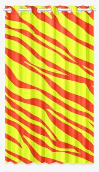 Cherry Red Sunshine Yellow Zebra Stripes New Window - Shower Curtain PNG Image | Transparent PNG ...