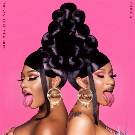 CARDI B and MEGAN THEE STALLION – Wap Single Cover, August 2020 – HawtCelebs