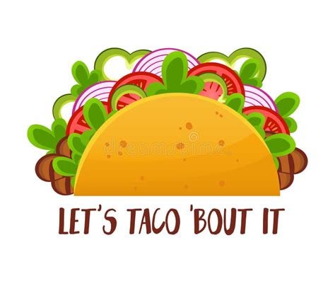 Cartoon Taco Clipart