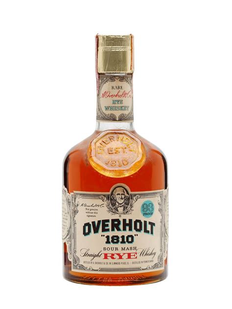 Old Overholt Rye "1810" - Bot.1970s : The Whisky Exchange