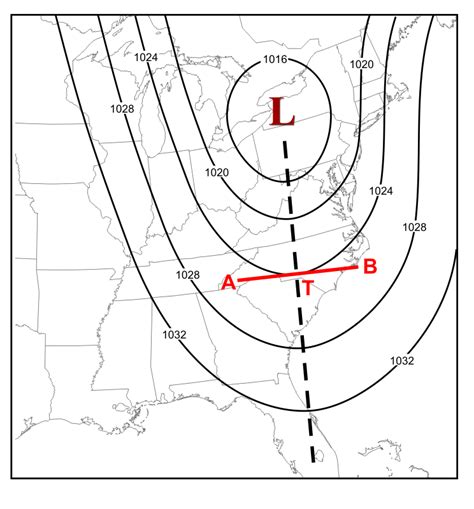 Low Pressure Weather Map