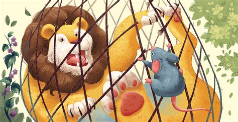 The lion and the mouse :: Behance