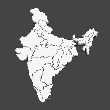 9,790 BEST India Map States IMAGES, STOCK PHOTOS & VECTORS | Adobe Stock