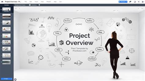 Project Overview Presentation Template | Prezibase