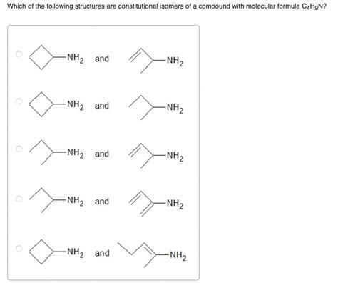 C4h6 Isomers List