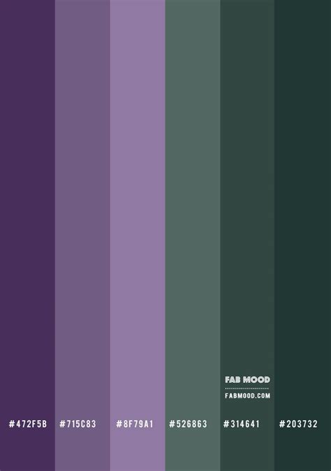 Green and Purple Colour Combination – Colour Palette 138 in 2021 | Purple color combinations ...