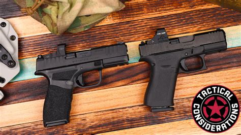 Glock 43x VS Springfield Hellcat Pro - Tactical Considerations