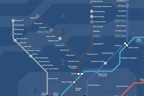 First look at night time Tube map - MyLondon