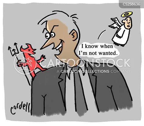 Good Conscience Cartoons and Comics - funny pictures from CartoonStock