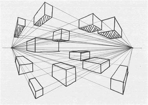 Two Point Perspective Sketch at PaintingValley.com | Explore collection of Two Point Perspective ...