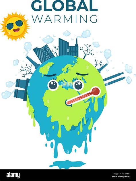 Global warming cartoon hi-res stock photography and images - Alamy