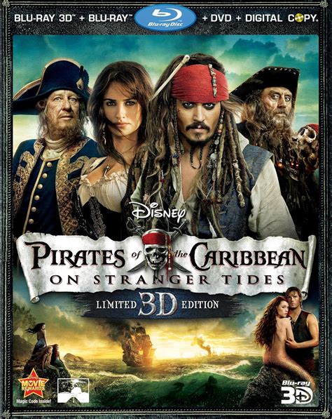 Amazon.fr - Pirates of the Caribbean: On Stranger Tides (Five-Disc Combo: Blu-ray 3D / Blu-ray ...