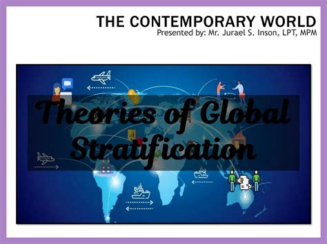 SOLUTION: Theories of global stratification - Studypool