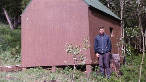 Ted Kaczynski Montana Cabin