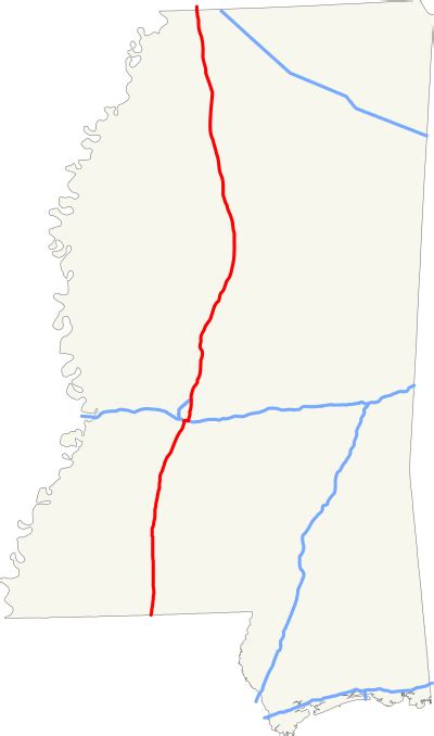 Interstate 55 in Mississippi - Wegenwiki