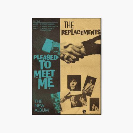 "The Replacements Poster" Art Board Print for Sale by JohnathaPhillip ...