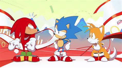 Sonic Mania, Sonic, Tails (character), Knuckles, 1080P HD Wallpaper