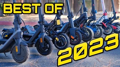 My Top 5 Electric Scooters Of 2023!