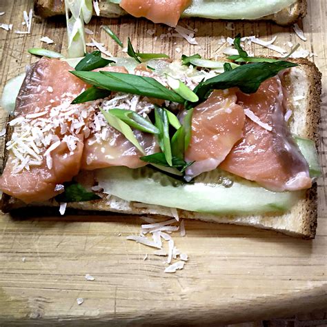 Salmon Danish Smorrebrod - Cook4yourself: Tested recipes