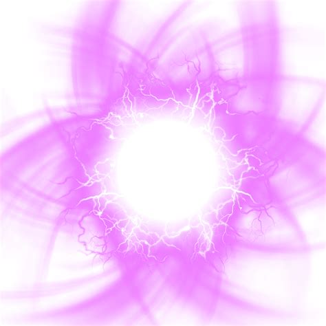 Electric decorative lightning ball isolated on transparent background 23551550 PNG