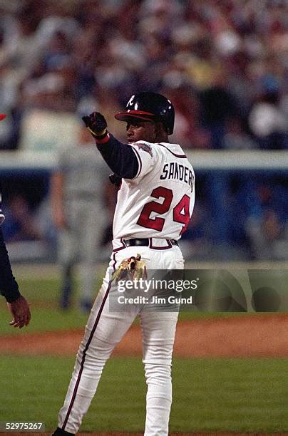 Deion Sanders Braves Baseball Photos and Premium High Res Pictures - Getty Images