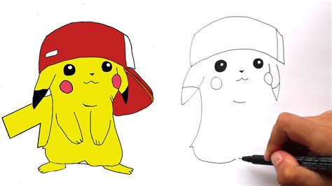 Easy Drawing Pikachu at GetDrawings | Free download