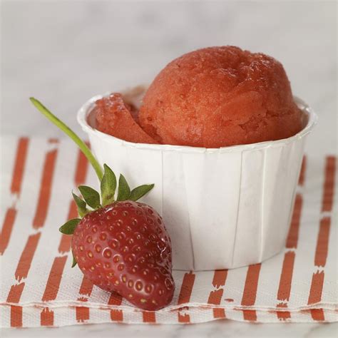 Strawberry Sorbet Recipe - EatingWell