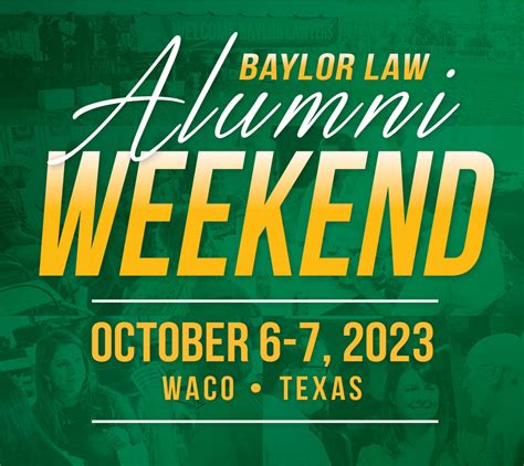 Baylor Law Alumni Weekend | Law School Alumni | Baylor University